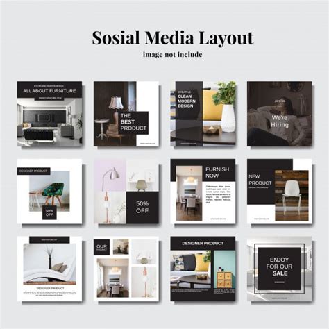 Social Media Layout Template