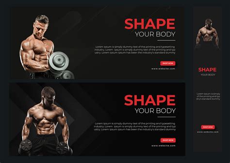 Shopify Banner Templates | Web Banner Templates on Behance