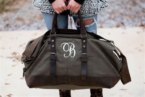 Monogrammed Designer Duffle Bags For Women | semashow.com