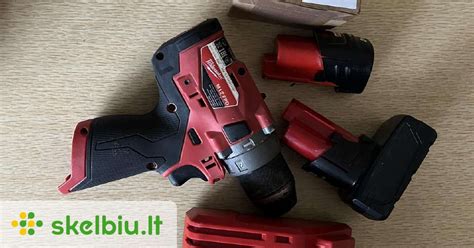 Milwaukee M12 Fpd Skelbiu Lt