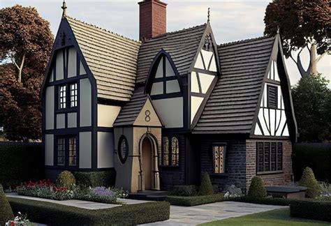 Premium Photo Exterior Design Home Craftsman