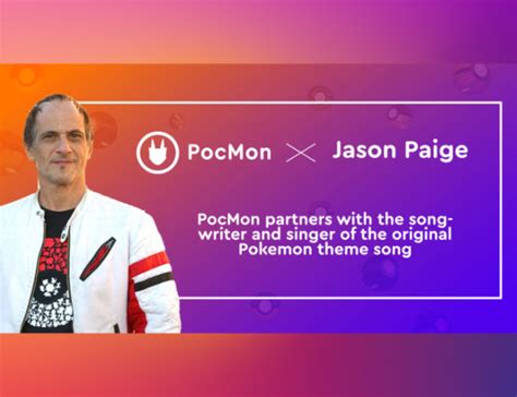 Original Pokemon Theme Creator Jason Paige Collaborates With NFT Gaming