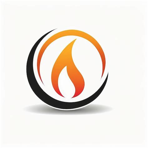 Premium Photo Fire Flame Icon Black Icon Isolated On White Background