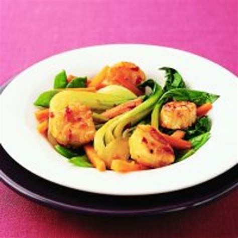 Teriyaki Scallop Stir Fry Recipe Chatelaine