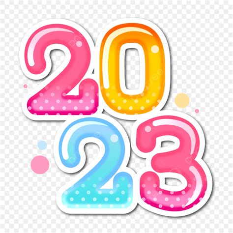 2023 Logo Vector Art PNG, 2023 Colourful Logo, 2023, New Year, Year 2023 PNG Image For Free Download