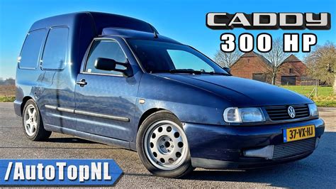 Hp Vw Caddy Big Turbo Review On Autobahn No Speed Limit By