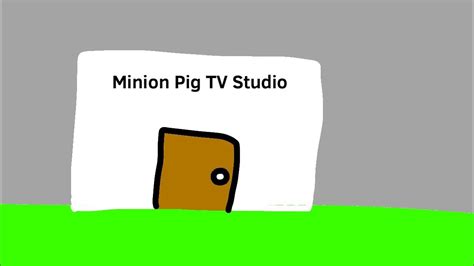 Minion Pig Tv Logo Bloopers 3 Take 18 A Disaster One Youtube