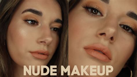 Basic Nude Makeup Tutorial Youtube