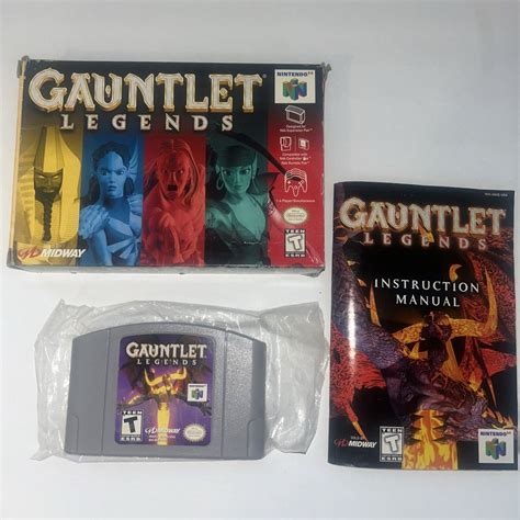 Gauntlet Legends Video Game Nintendo 64 1999 Authentic And Tested