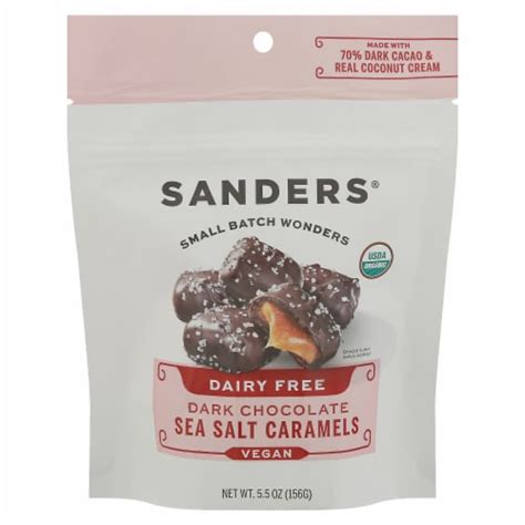 Sanders Dairy Free Dark Chocolate Sea Salt Caramels Oz Pick N Save