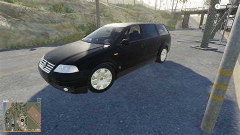 Passat B5 Black V10 Fs19 Mod