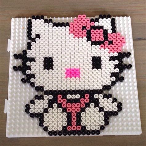 Hello Kitty Perler Beads Hello Kitty Crafts Perler Bead 48 Off