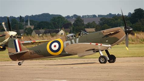 G Cfgj N Spitfire Ia Duxford David Whitworth