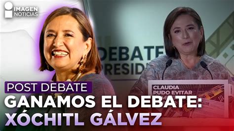 Ganamos El Debate No Tengo Ninguna Duda X Chitl G Lvez Post Debate