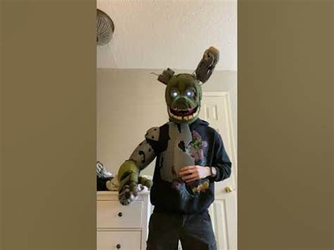 Springtrap cosplay progress update! #3dprinting #fivenightsatfreddys #fnaf #cosplay #springtrap ...