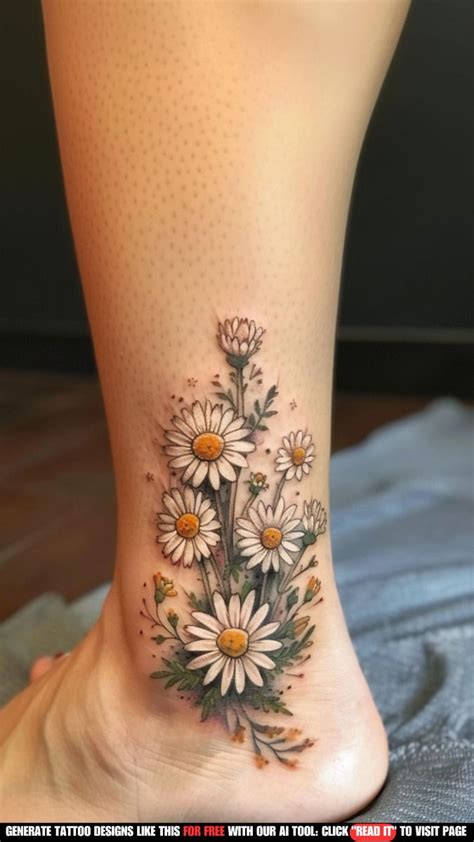 Flower Ankle Tattoos 80 Stunning Ideas Artofit