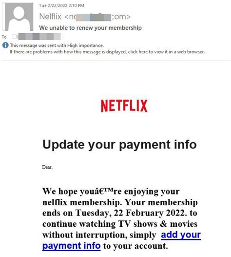 Spam Trends Of The Week Netflix Hbo Max And Dhl Phishing Campaigns