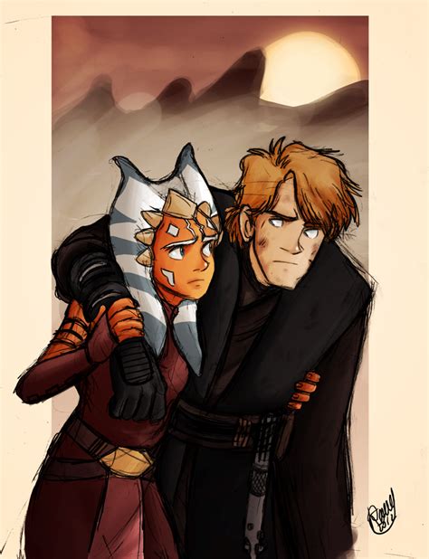 Star Wars Ahsoka And Anakin