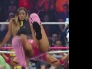 Naked Nikki Bella In WWE Monday Night RAW