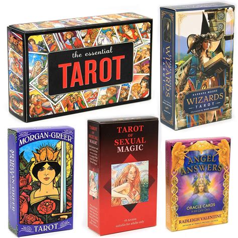 Wizards Tarot Card Of Sexual Magic Essential Tarot Deck Game Toy Card Games Aliexpress