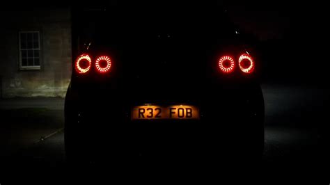 Pair Of Mk5 Rear Valeo Light Twin Colour Led Rings Skyline Conversion