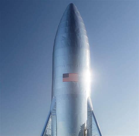 SpaceX Elon Musk Startet Hochglanz Stahlrakete WELT