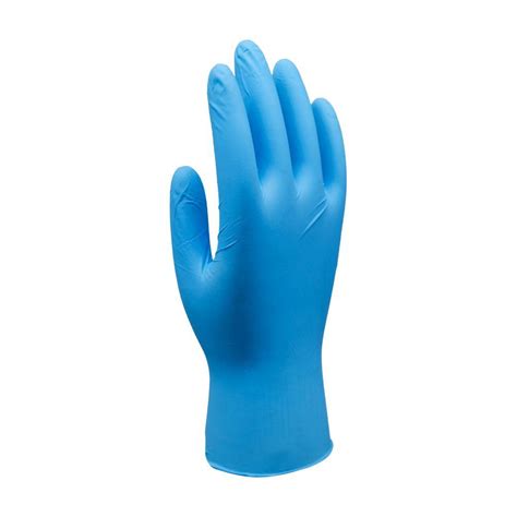 Safety Work Glove Disposable Hand Examination Work Blue Nitrile Gloves