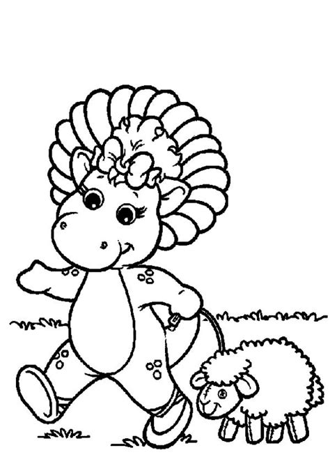 Baby Bop Coloring Pages At Getcolorings Free Printable Colorings 60864