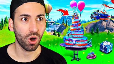 Ricompense Gratis Per Il Th Compleanno Di Fortnite Youtube