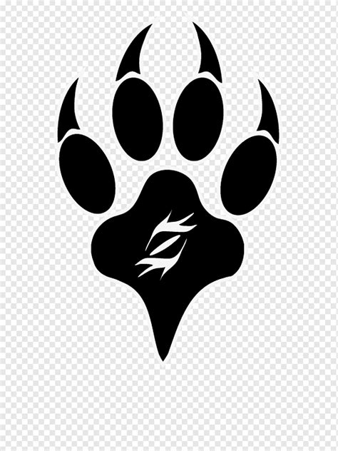 Gray Wolf Logo Graphic Design Wolf Logo Paw Wolf Siberian Husky Png