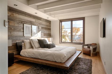 Inspirasi 13 Desain Kamar Tidur Utama Gaya Modern Rustic Nyaman Dan