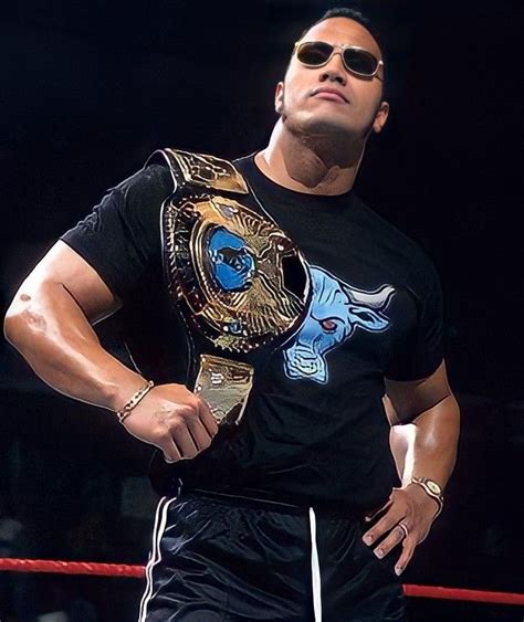 The Rock Attitude Era Wwe Wwf Champion The Rock