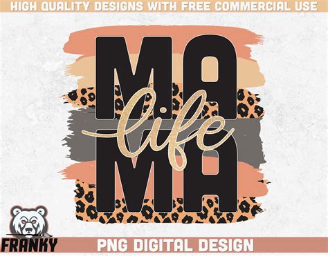 Pastel Mama Sublimation Png File Screen Print Transfer Digital Download