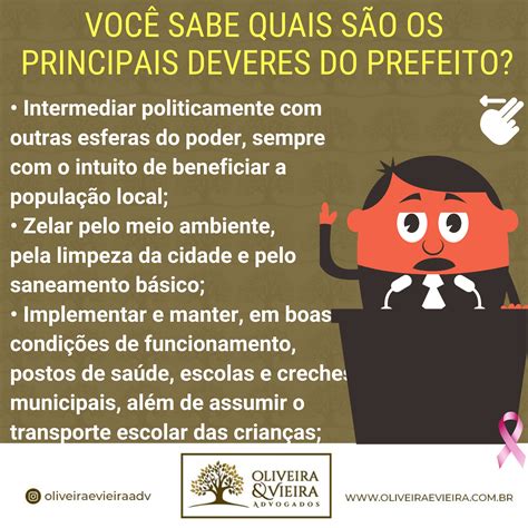 Saiba quais são as principais atribuições do PREFEITO