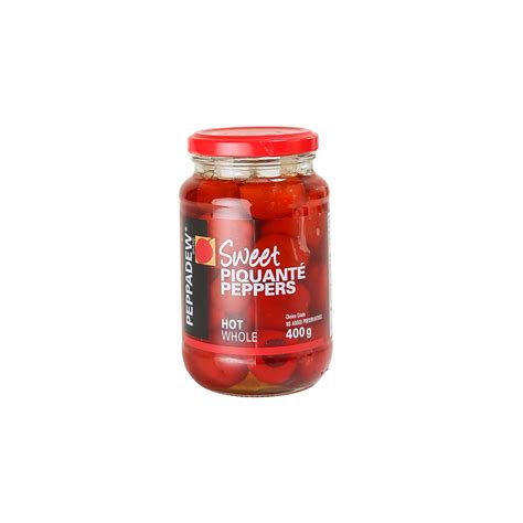 Peppadew Sweet Piquante Peppers Whole Hot 400g Looters