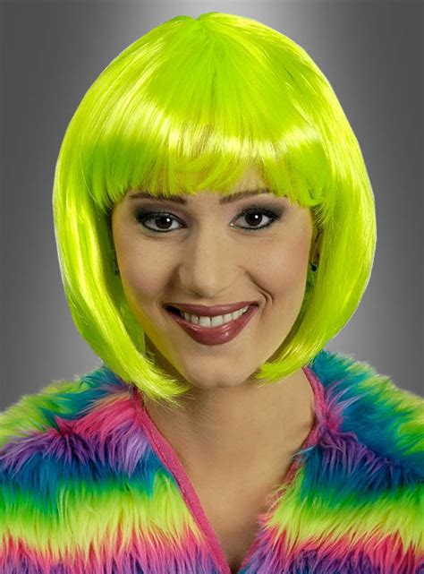 Foxy Fluo Neon Wig Buyable At Kost Mpalast De