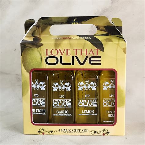 Mini Bottle Olive Oil Gift Set - Love That Olive