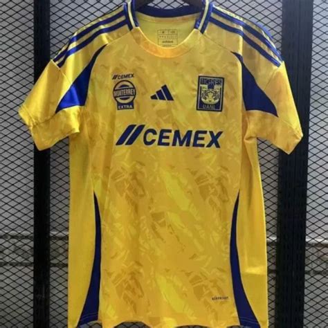 24/25 Tigres UANL Soccer Jersey Home - Soccer Jersey Yupoo