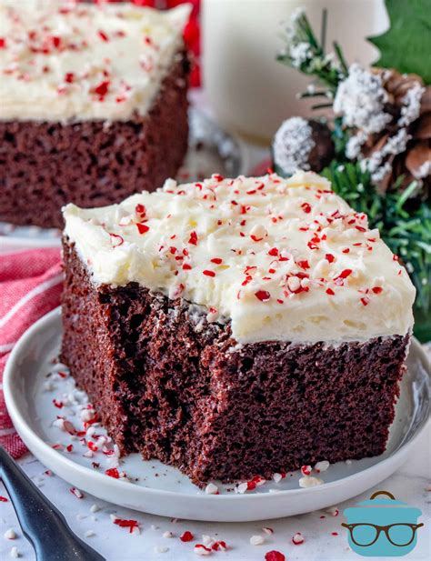 HOMEMADE CHOCOLATE PEPPERMINT CAKE The Country Cook