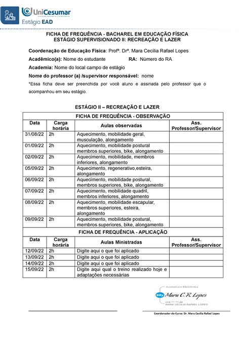 Total 96 Imagem Modelo De Ficha De Frequencia Br Thptnganamst Edu Vn