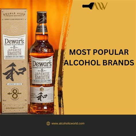 Most Popular Alcohol Brands In The World- Alcoholic World ...