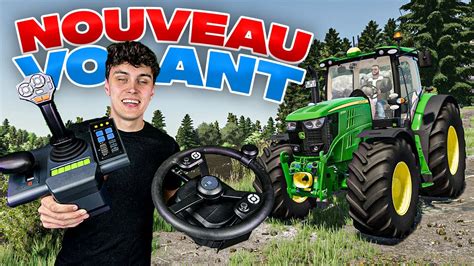 Enfin Le Volant Parfait Pour Jouer Farming Simulator Test Hori