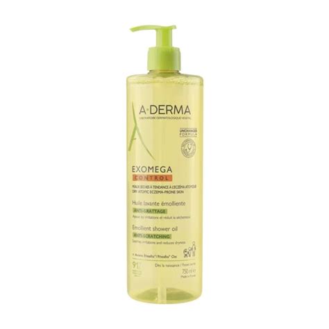 Exomega control huile lavante émolliente A derma anti grattage peau