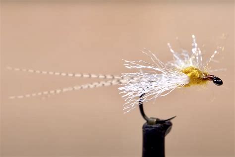 How To Tie The Superfine Sulphur Spinner Midcurrent