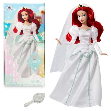 Disney Store Ariel Wedding Doll The Little Mermaid Disney Store