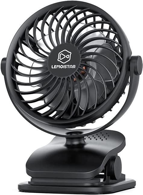 Honyin Petit Ventilateur De Bureau Clipser Rotation