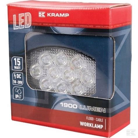 Lampa Halogen Roboczy Led Owalna W Lm Kramp La Za Z Z