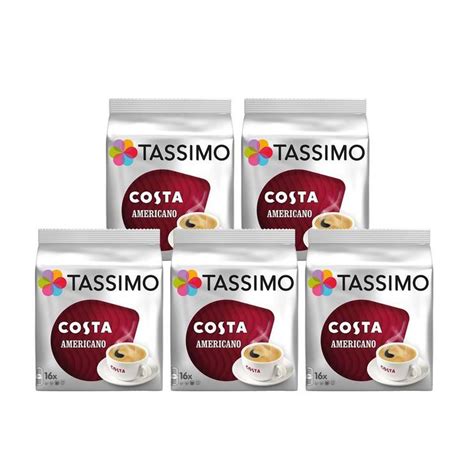 Costa Tassimo Americano Coffee Pods 80 Servings Costco Uk