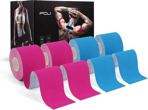 Kinesiology Tape 4 Pack Athletic Tape 164ft Water