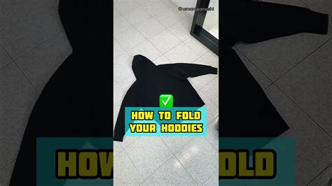 How To Fold A Hoodie Perfectly How To Fold Hoodies The Best Way To